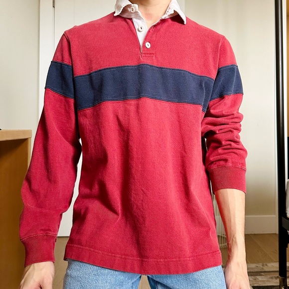 Vintage GAP Rugby Long Sleeve Shirt - Picture 3 of 3